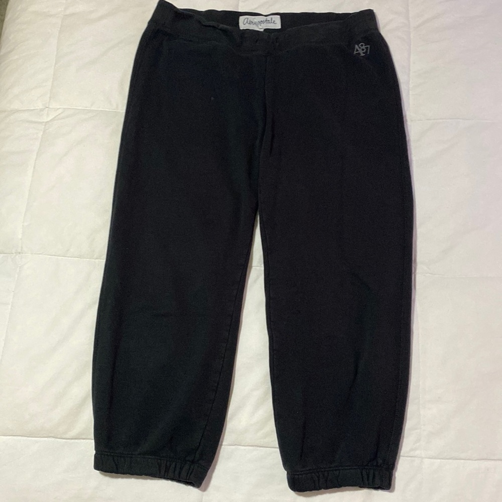 2 pr Cropped Jogger Sweat Pants - Picture 5 of 7
